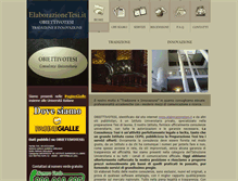 Tablet Screenshot of elaborazionetesi.it